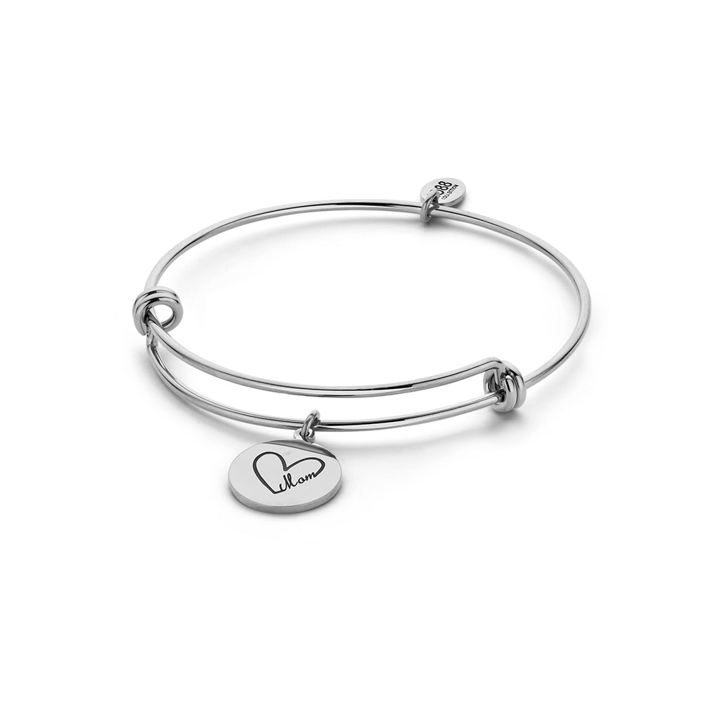 Co88 Collection Beloved 8Cb 90233 Stalen Armband Met Hangers Hart En Mom One Size Zilverkleurig co88 kopen in de aanbieding Co88 Collection Beloved 8Cb 90233 Stalen Armband Met Hangers Hart En Mom One Size Zilverkleurig co88 kopen in de aanbieding