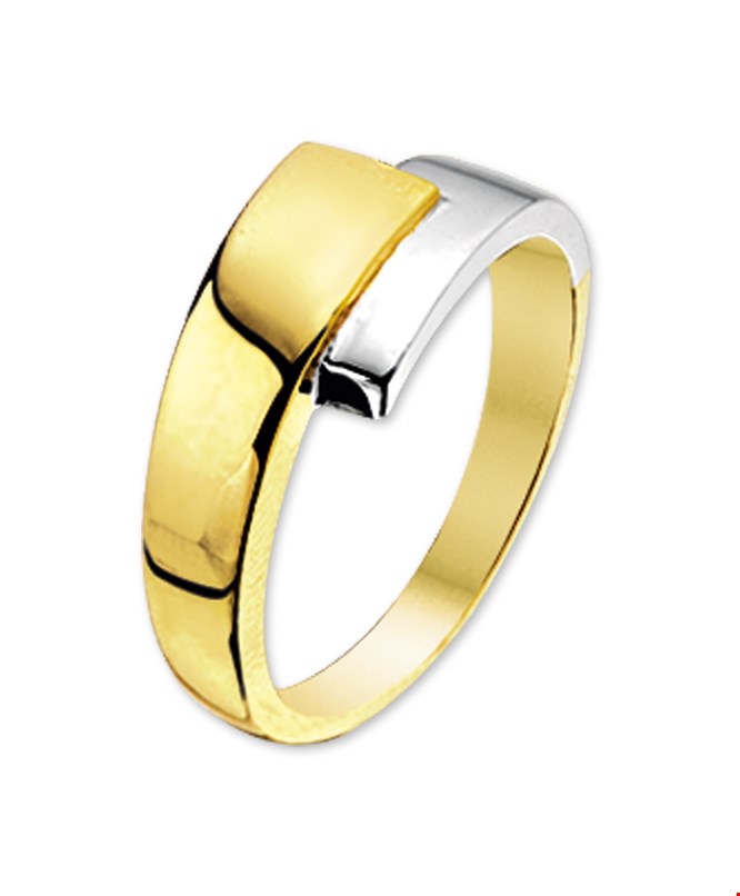 TFT Ring Bicolor Goud