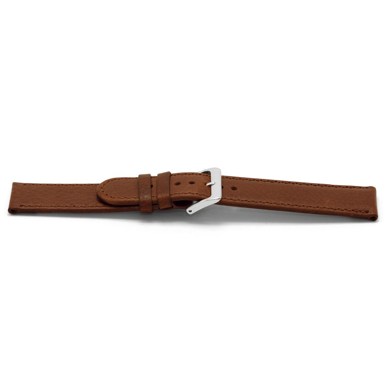 Image of Claudio Calli K63.401BZ Horlogeband 10 mm Classic bruin-zilverkleurig 112631