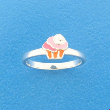 Yep! Ring Cupcake - Zilver