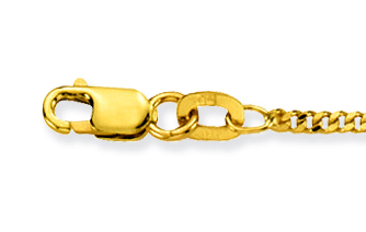 Image of Glow 201.0450.37 Ketting Gourmetschakel geelgoud 1,6 mm 3,7 gram 50 cm 137285