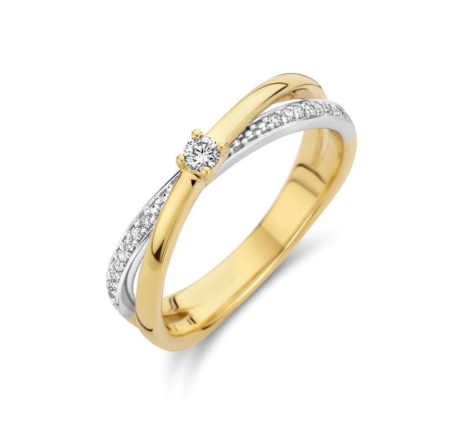 TFT Ring Diamant 0.13ct H SI