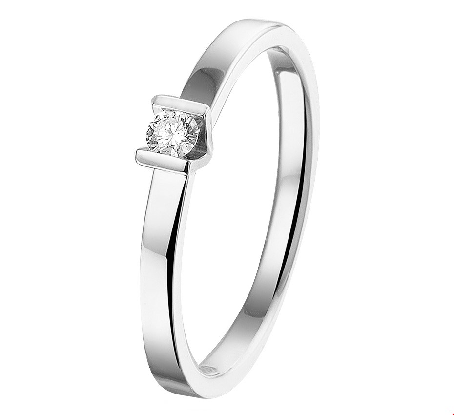Ring Diamant 0.075ct H Si