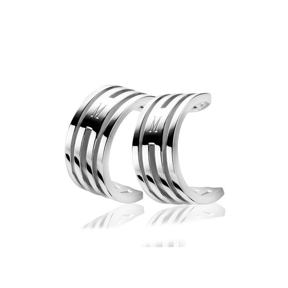 Zinzi by Mart Visser MVO1 Oorstekers zilver 19 x 9 mm Top Merken Winkel