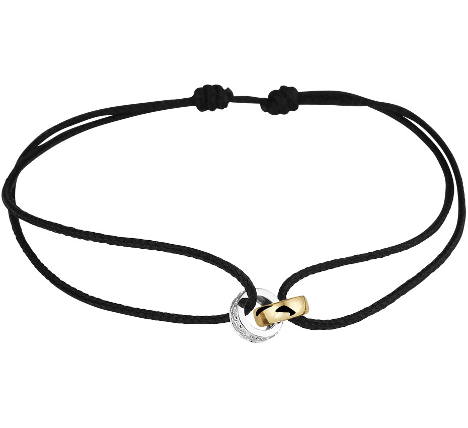 Armband Katoen Diamant 0.06ct H Si 13 - 26 Cm