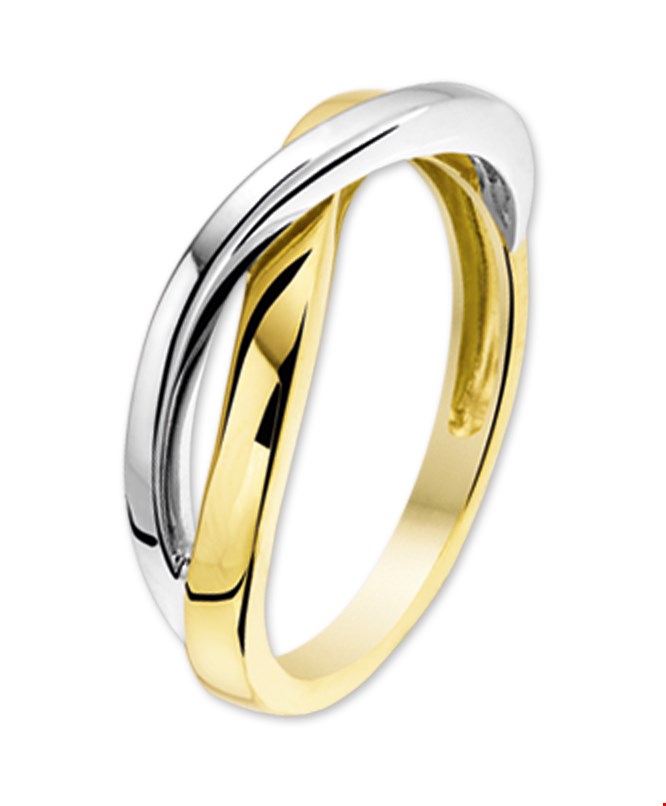 TFT Ring Bicolor Goud