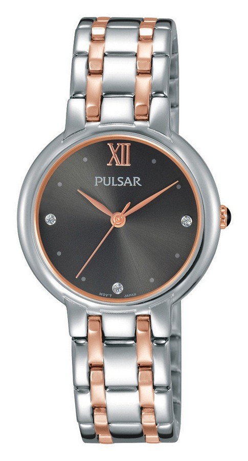 Pulsar Dameshorloge Goud- en zilverkleurig PH8253X1
