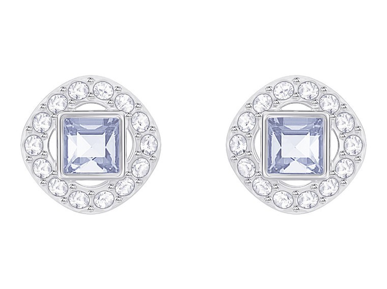 Swarovski Oorbellen Angelic Square Blue 5352048