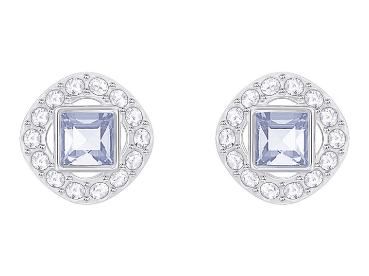 Swarovski Oorbellen Angelic Square Blue 5352048