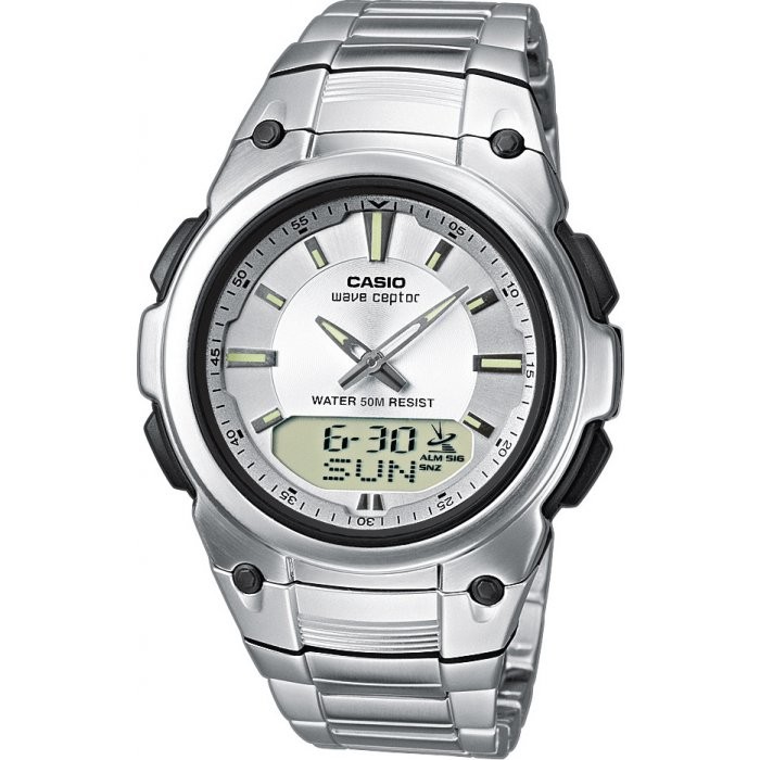 Casio Horloge Zendergestuurd Analoog/Digitaal WVA-109HDE-7AVER