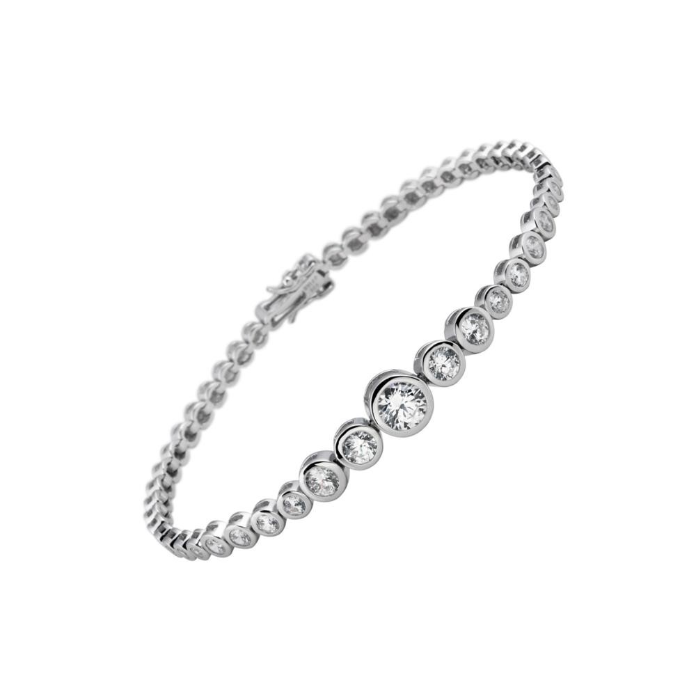 Diamonfire Tennisarmband zilver 20 cm 804.0060.20