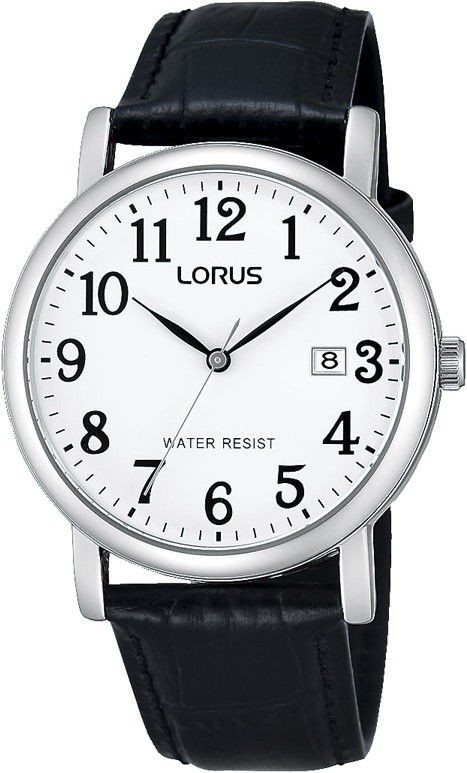 Lorus Herenhorloge Staal-Leder RG835CX9