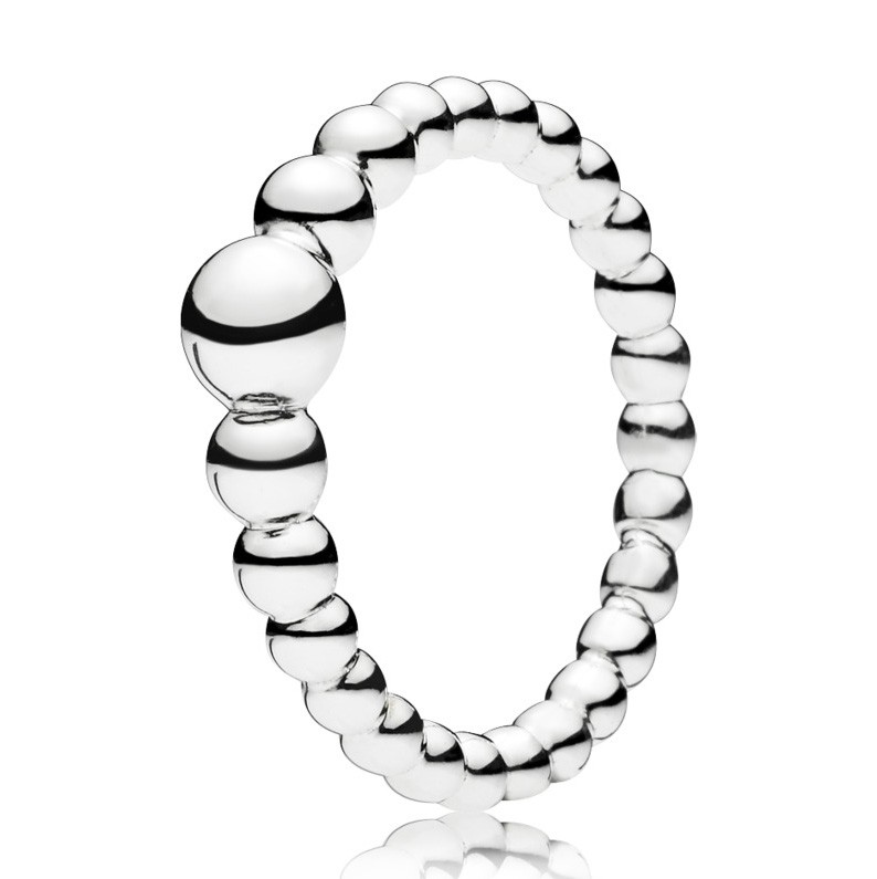 Pandora 197536 Ring zilver String of Beads Maat 52