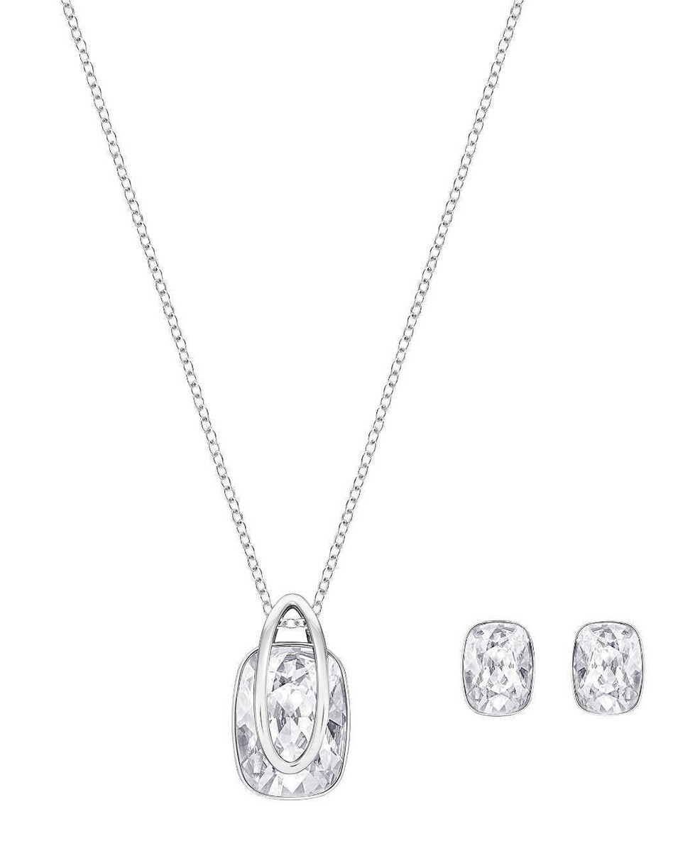 Swarovski Set Ketting + Oorbellen Holding White 5292788
