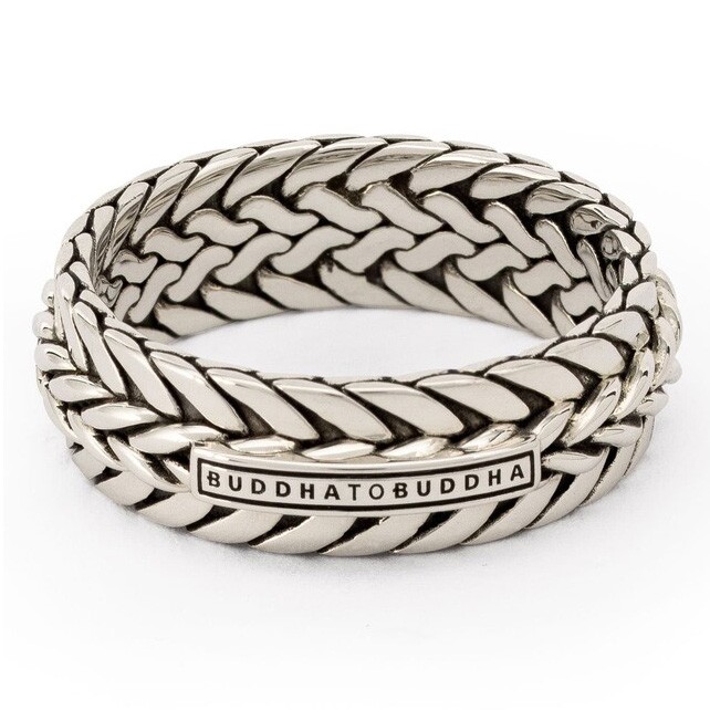 Buddha to Buddha 621 Ring Nurul-Ellen Mix zilver 7,5 mm