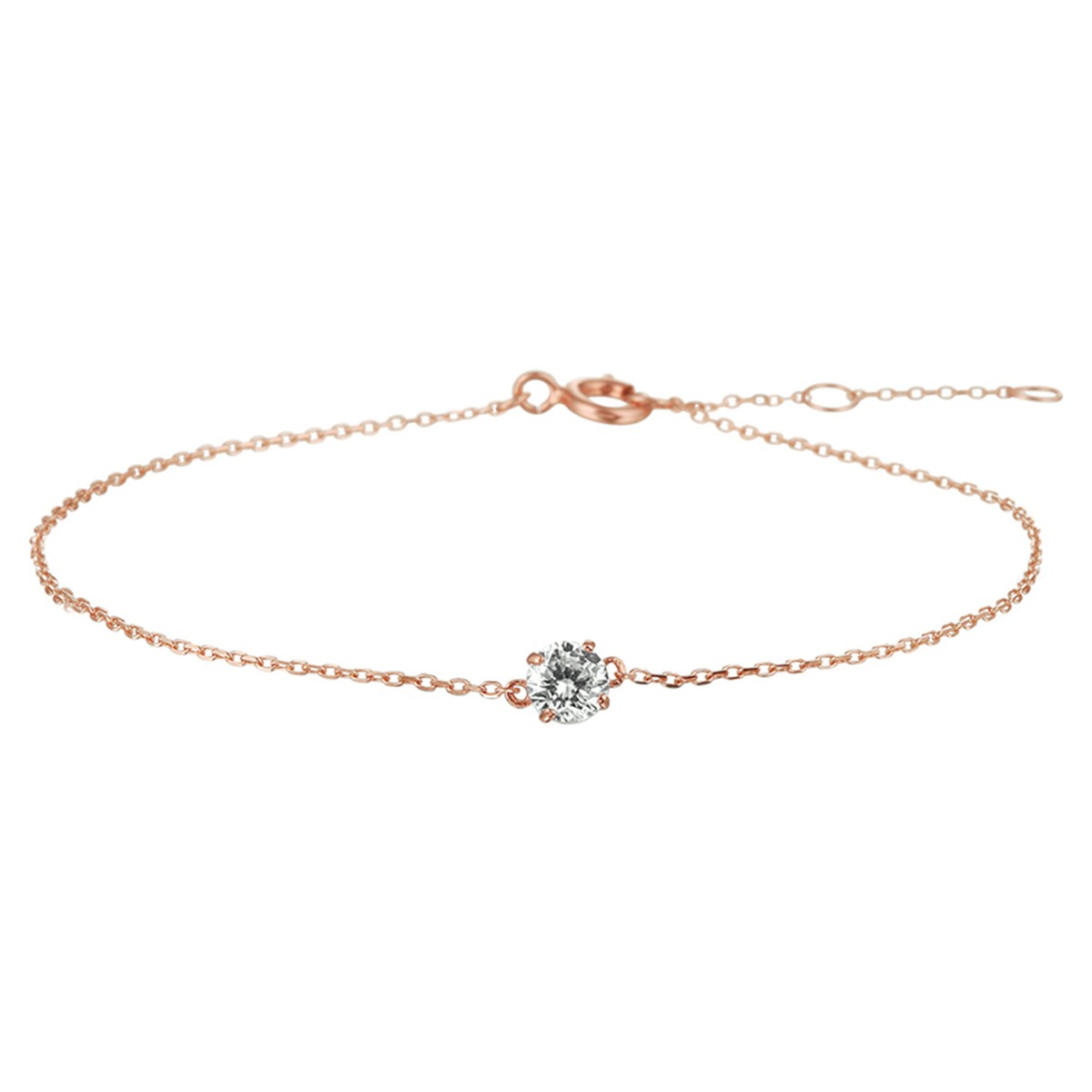armband zirkonia 0,8 mm 16,5 - 17,5 - 18,5 cm