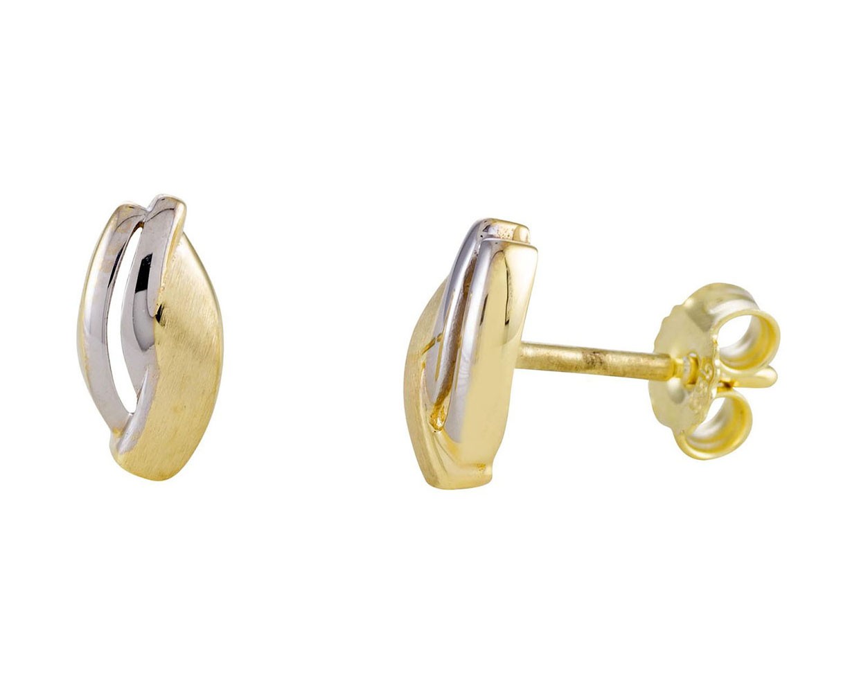 Glow Gouden Oorbellen bicolor 206.0392.00