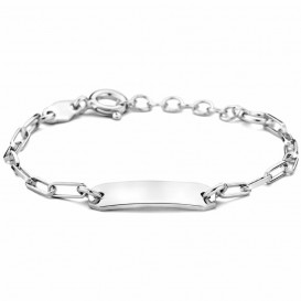 Armband Graveerplaatje 5 mm zilver 11-13 cm