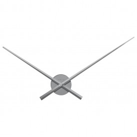 Wandklok NeXtime 3118ZI Wandklok Dia 30 cm zilverkleurig 