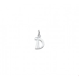 Bedel Letter D Zilver