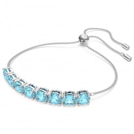 Swarovski 5643755 Armband Exalta zlverkleurig-blauw