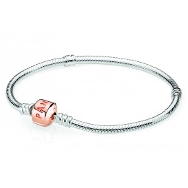 Pandora Rose Armband zilver met rosékleurige sluiting 19 cm 580702