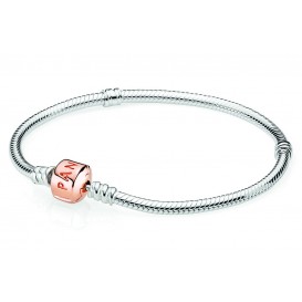 Pandora Rose Armband zilver met rosékleurige sluiting 21 cm 580702