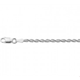 Armband Zilver Koord 2,5 mm 18 cm
