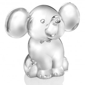 Spaarpot 6035261 Zittende Olifant verzilverd
