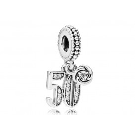 Pandora Hangbedel zilver 50 Years of Love 797264CZ
