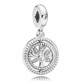 Pandora 797786CZ Hangbedel zilver Spinning Pandora Tree of Life