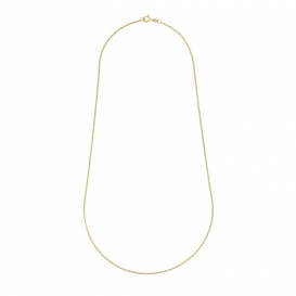 Gouden 201.2005.45 Ketting Jasseronschakel geelgoud 1,5 mm 3,8 gram 45 cm