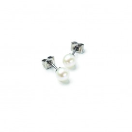 Boccia Titanium 0535-01 Parel oorstekers