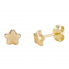 Glow Gouden Oorbellen Ster kinderoorbellen 206.0451.00