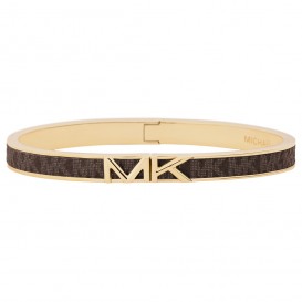 Michael Kors MKJ7830710 Armband Bangle Premium staal goudkleurig-bruin 5 x 60 mm