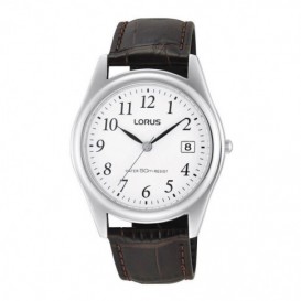 Lorus Herenhorloge Staal-Leder RS965BX9