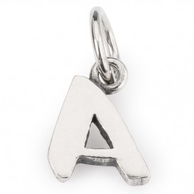 Trollbeads TAGBE-20270 Kraal Hanger Letter A zilver