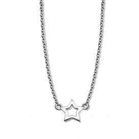 JWLS4U XN003S XoXo Ketting Star zilver 40-45 cm