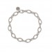 24Kae 22426S Armband Ovale Schakels zilver 20 cm