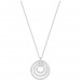 Swarovski Ketting Circle White-Silver 5290187=1