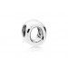 Pandora Bedel zilver Letter O 797469