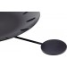 Wandklok nXt Bowl Ø 30 cm zwart