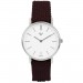 Prisma Horloge P.1860.WE27 slimline Nylon wijnrood 5ATM P.1860.WE27 Dameshorloge 1