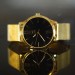 Montreville MON-3 Horloge Luxor staal goudkleurig-zwart 40 mm-2